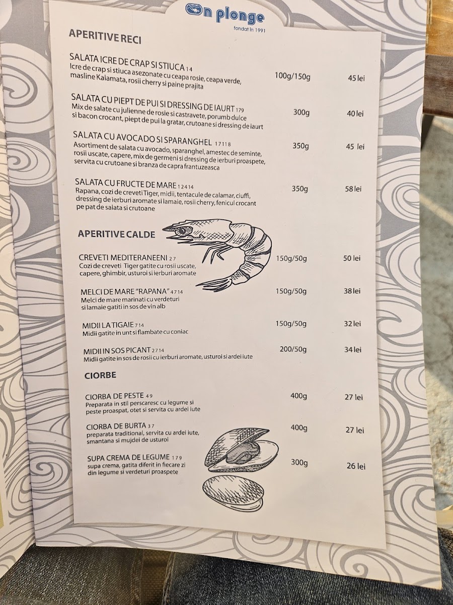 On Plonge Menu - Image 5